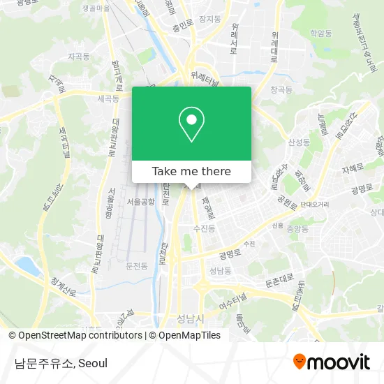 남문주유소 map