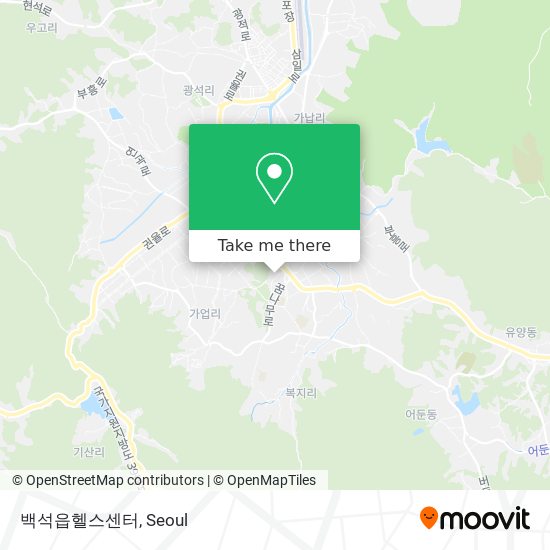 백석읍헬스센터 map