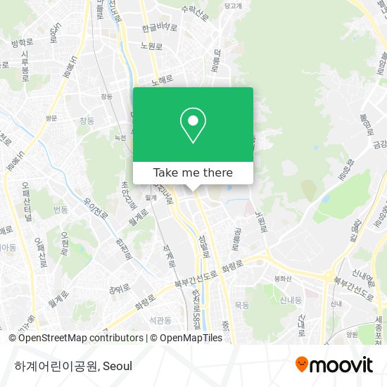 하계어린이공원 map