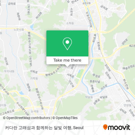 커다란 고래섬과 함께하는 달빛 여행 map