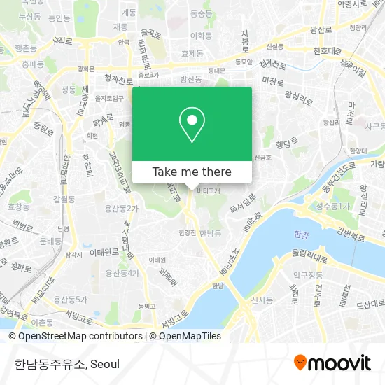 한남동주유소 map