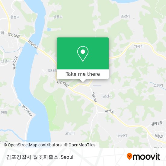 김포경찰서 월곶파출소 map
