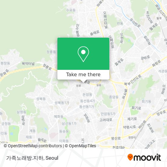 가족노래방.지하 map