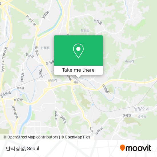 만리장성 map