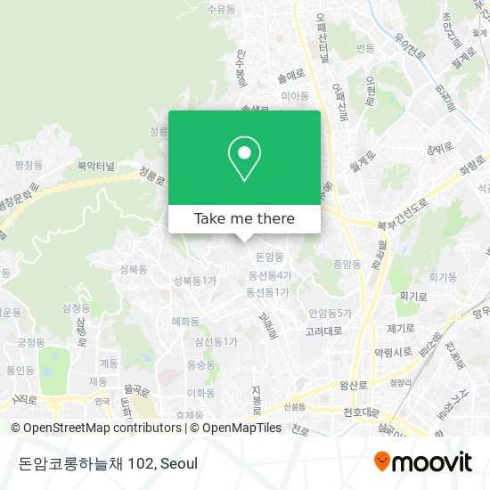 돈암코롱하늘채              102 map