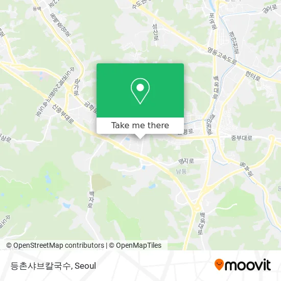 등촌샤브칼국수 map