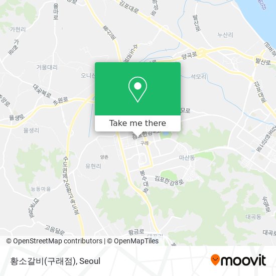 황소갈비(구래점) map