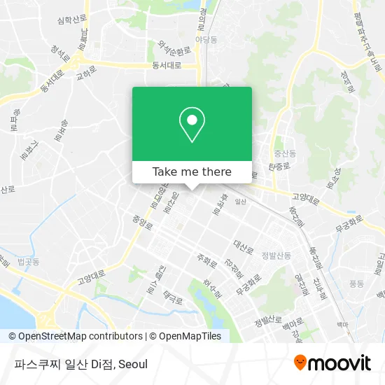파스쿠찌 일산 Di점 map