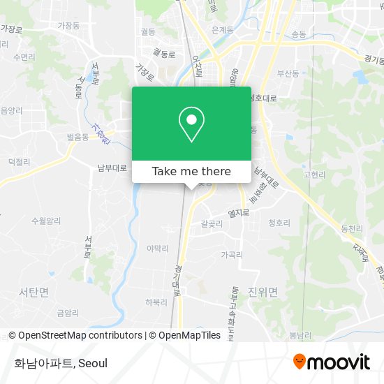 화남아파트 map