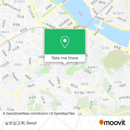 실로암교회 map