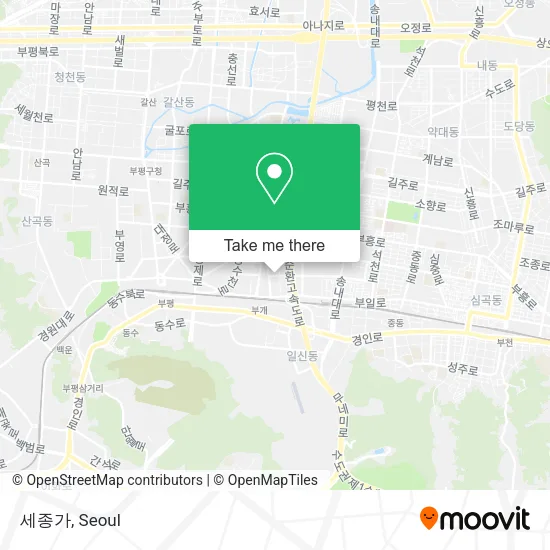 세종가 map