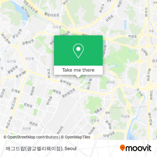 에그드랍(광교엘리웨이점) map