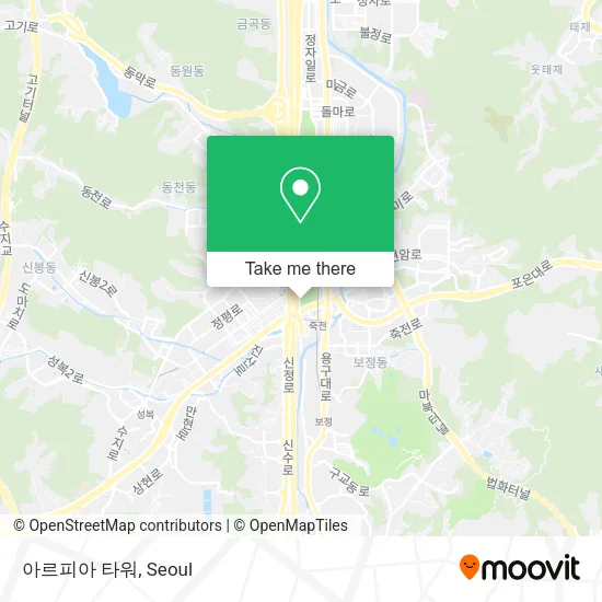 아르피아 타워 map