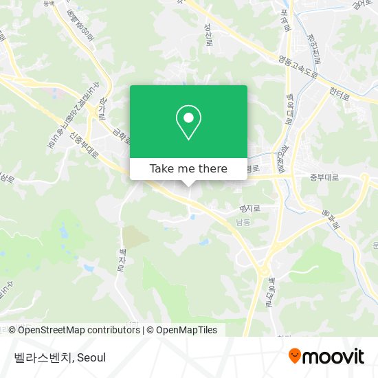 벨라스벤치 map