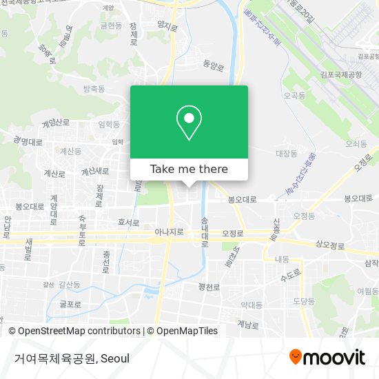 거여목체육공원 map