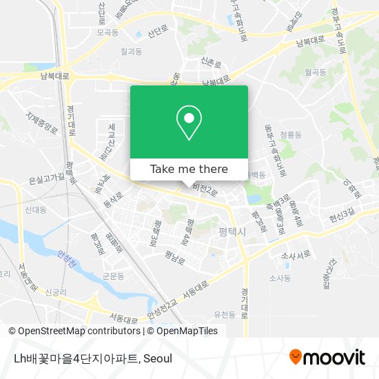 Lh배꽃마을4단지아파트 map