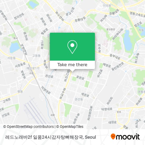 레드노래바2f                   일품24시감자탕뼈해장국 map