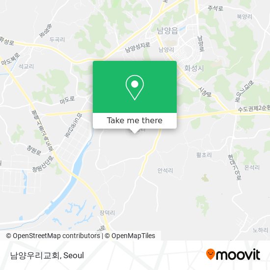 남양우리교회 map