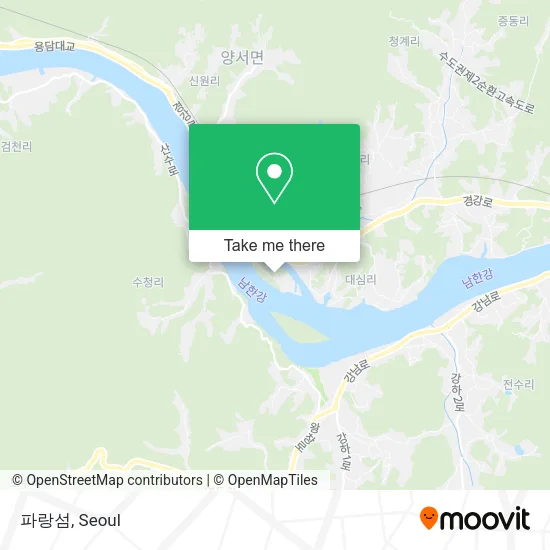 파랑섬 map