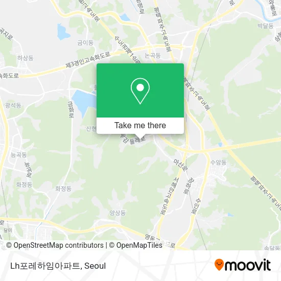 Lh포레하임아파트 map