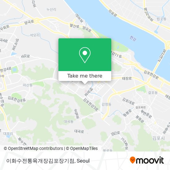 이화수전통육개장김포장기점 map