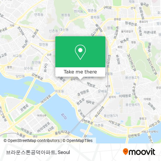 브라운스톤공덕아파트 map