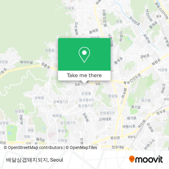 배달삼겹돼지되지 map