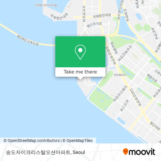송도자이크리스탈오션아파트 map