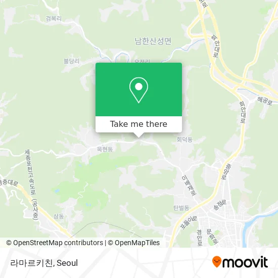 라마르키친 map
