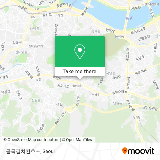 골목길치킨호프 map