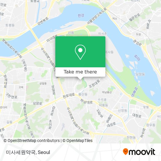 미사세원약국 map