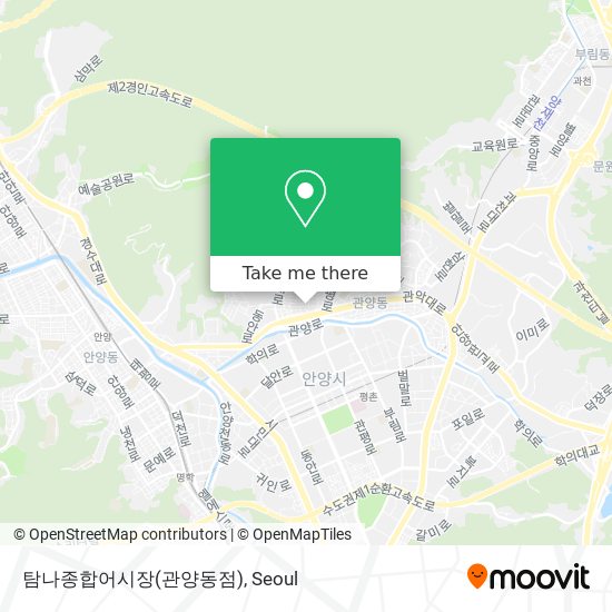 탐나종합어시장(관양동점) map