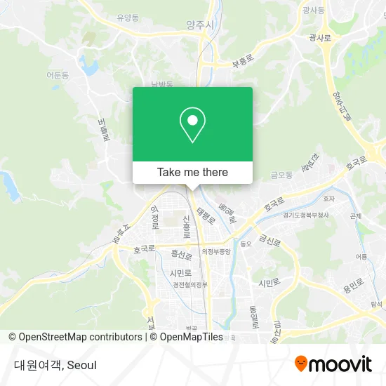 대원여객 map