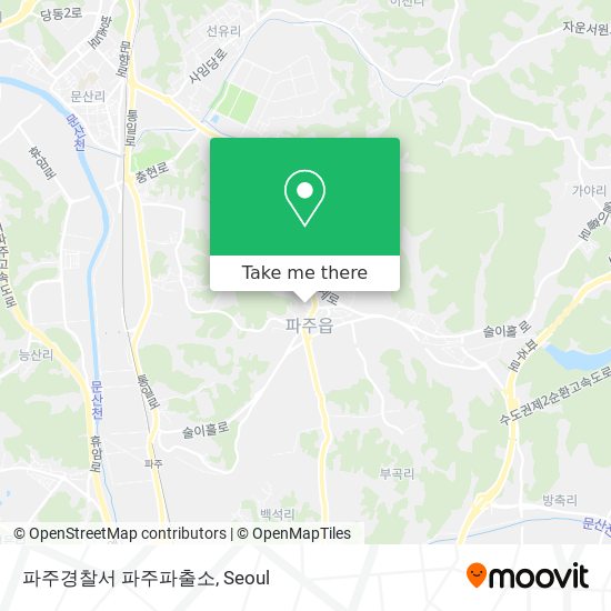 파주경찰서 파주파출소 map