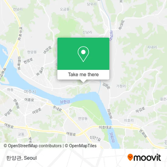 한양관 map