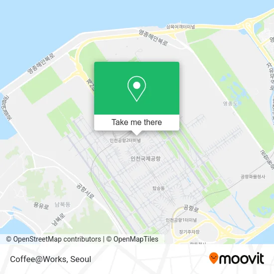Coffee@Works map