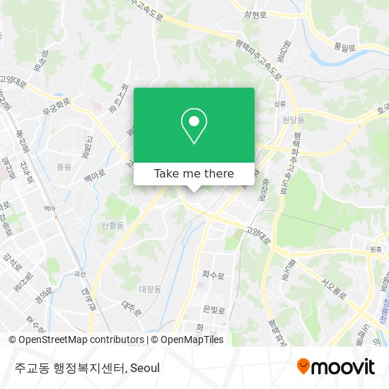 주교동 행정복지센터 map
