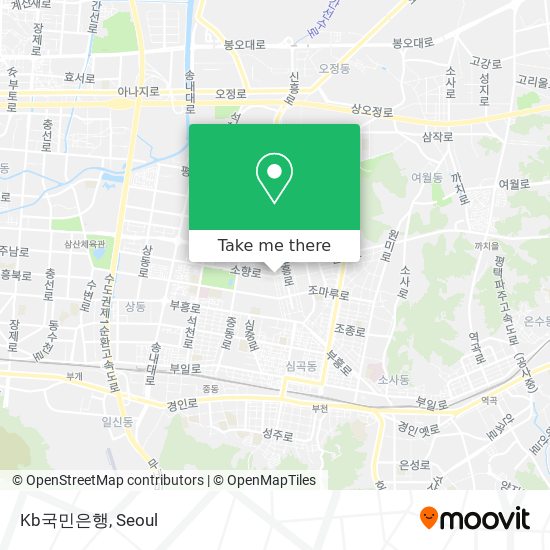 Kb국민은행 map