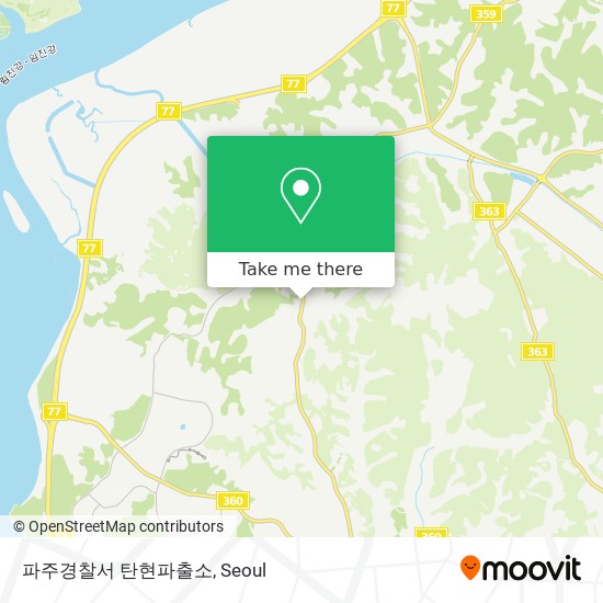 파주경찰서 탄현파출소 map