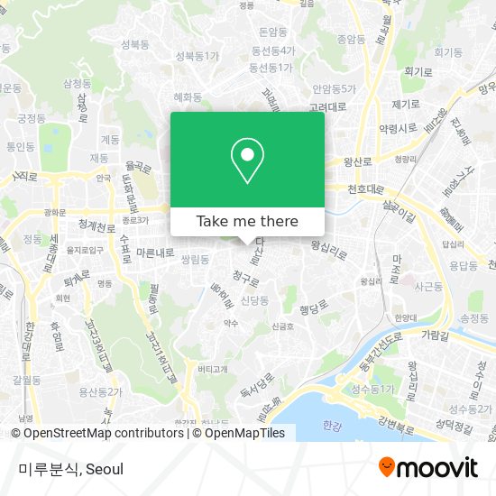 미루분식 map