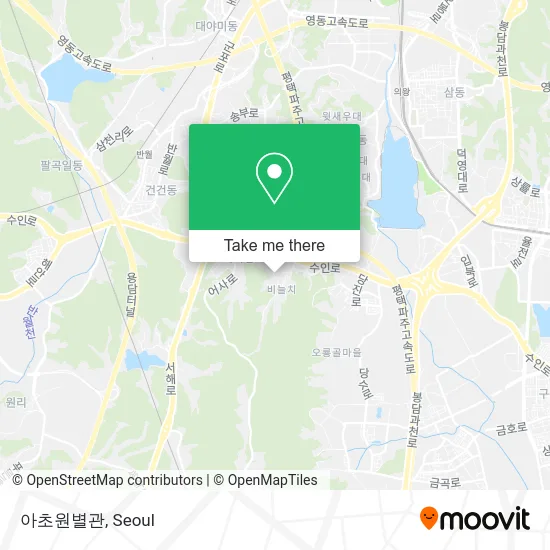 아초원별관 map