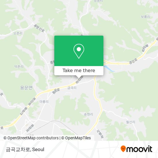 금곡교차로 map