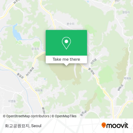 화교공원묘지 map