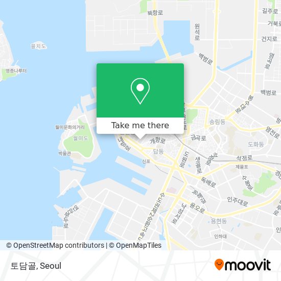 토담골 map