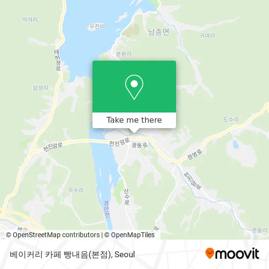 베이커리 카페 빵내음(본점) map