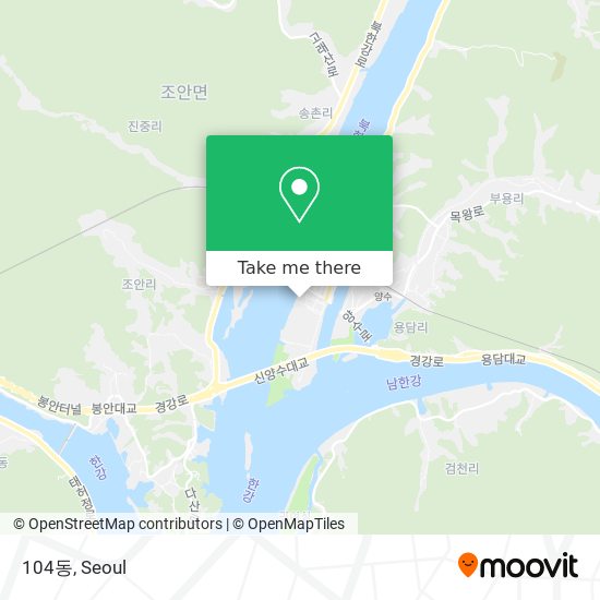 104동 map