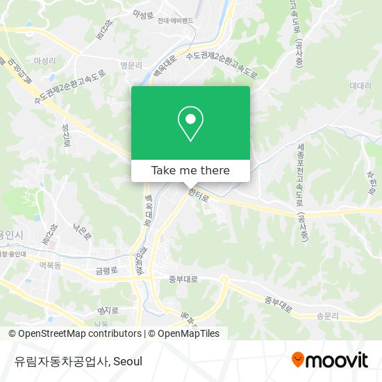 유림자동차공업사 map