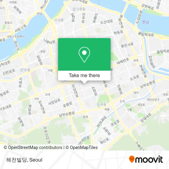 해천빌딩 map