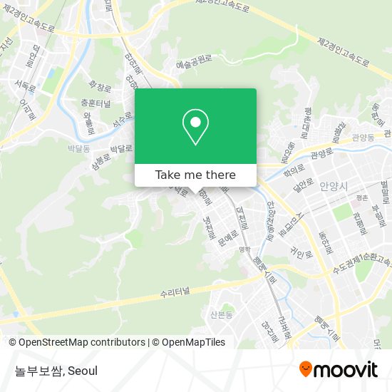 놀부보쌈 map