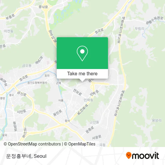 운정흥부네 map